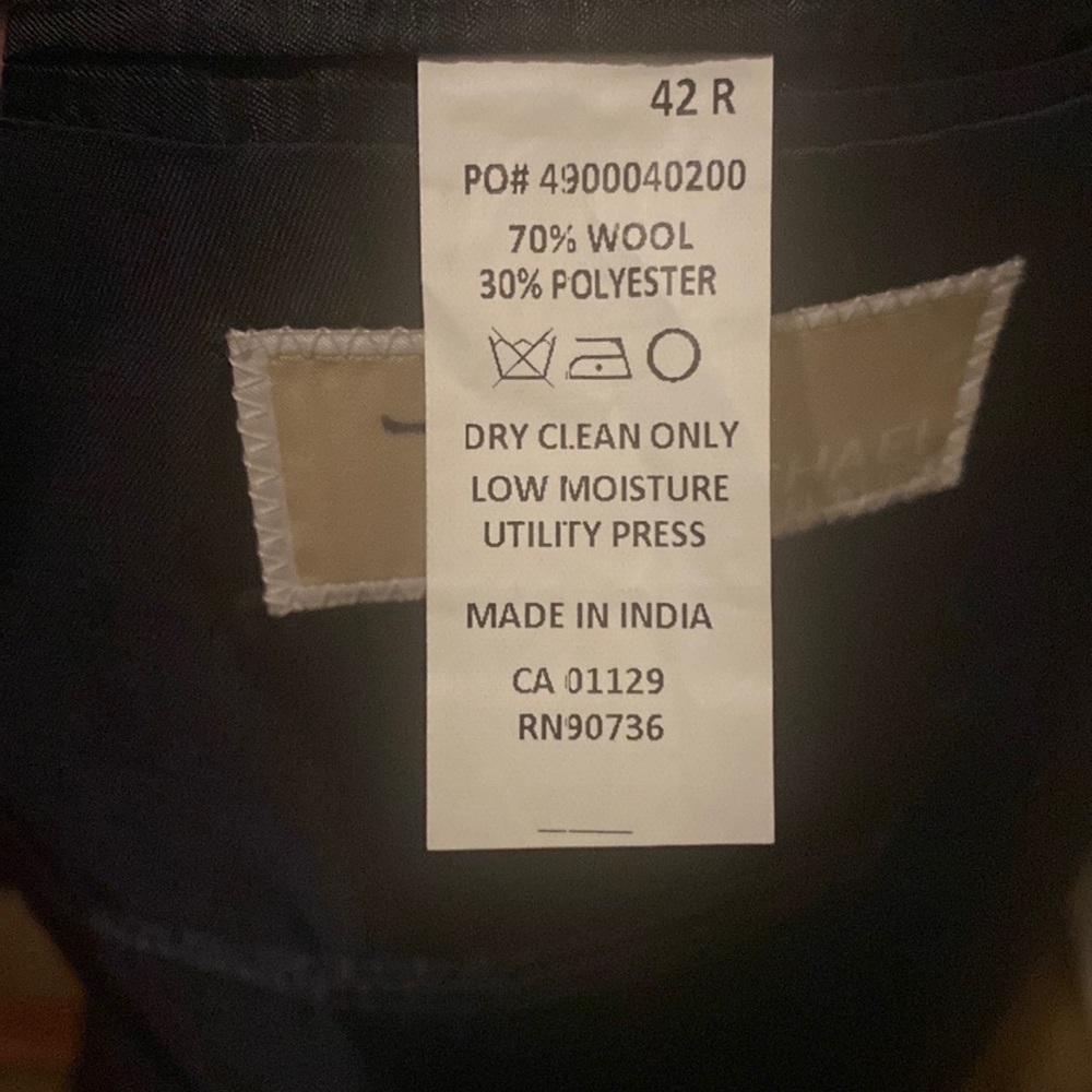 Michael kors suit jacket.